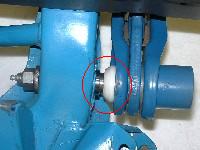 LCA bushing NOT pulled up against LCA pin shoulder